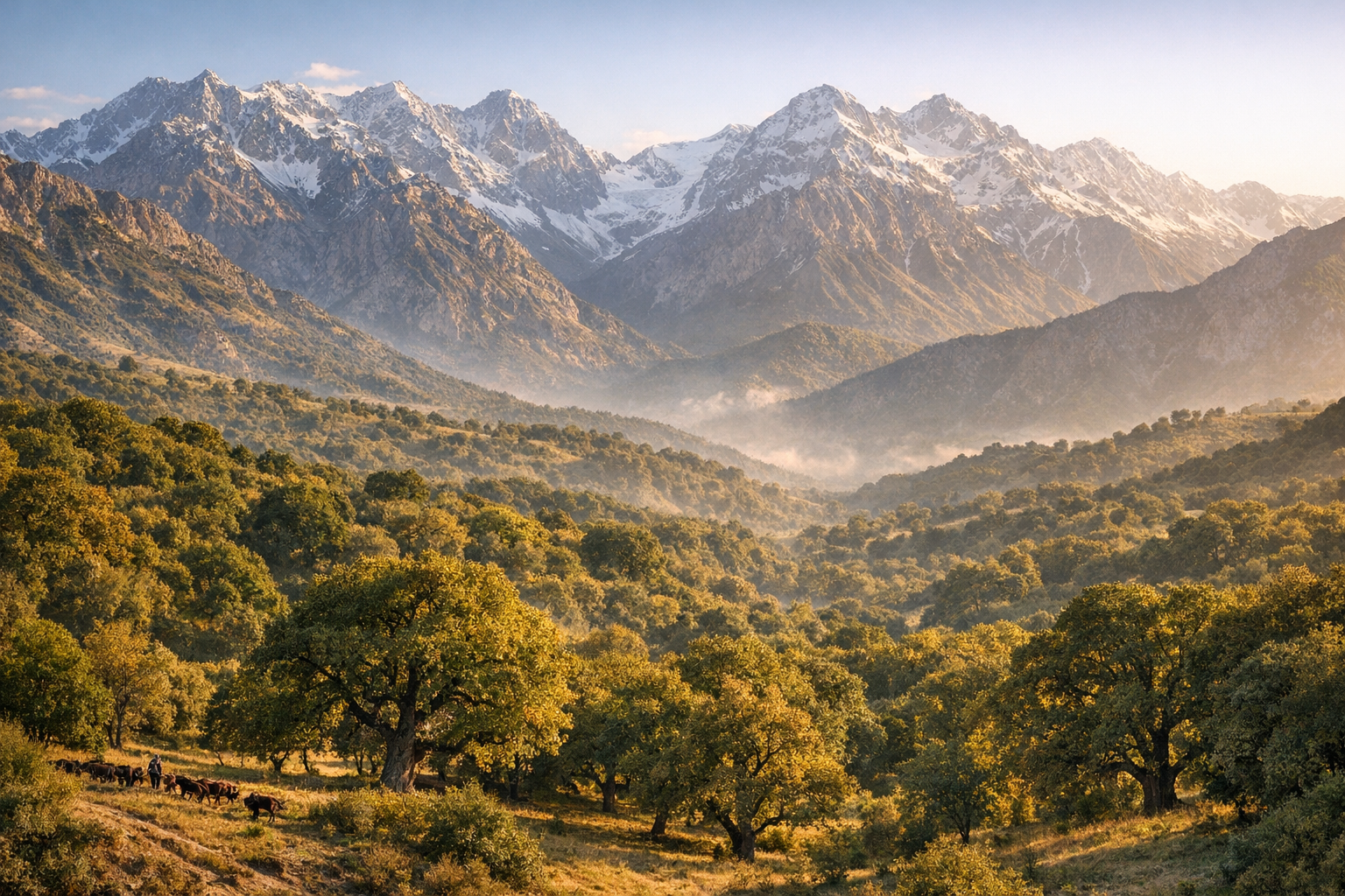 The Rich History of the Wild Walnut Forests of Arslanbob