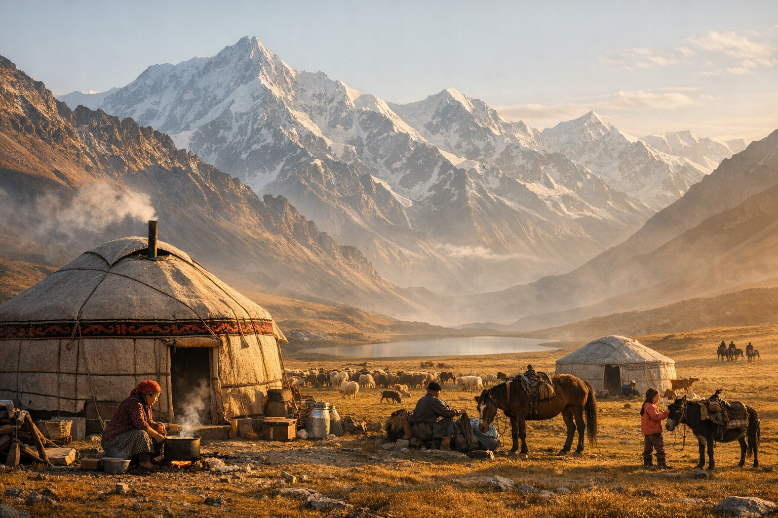Exploring the Nomadic Philosophy of the Kyrgyz Yurt
