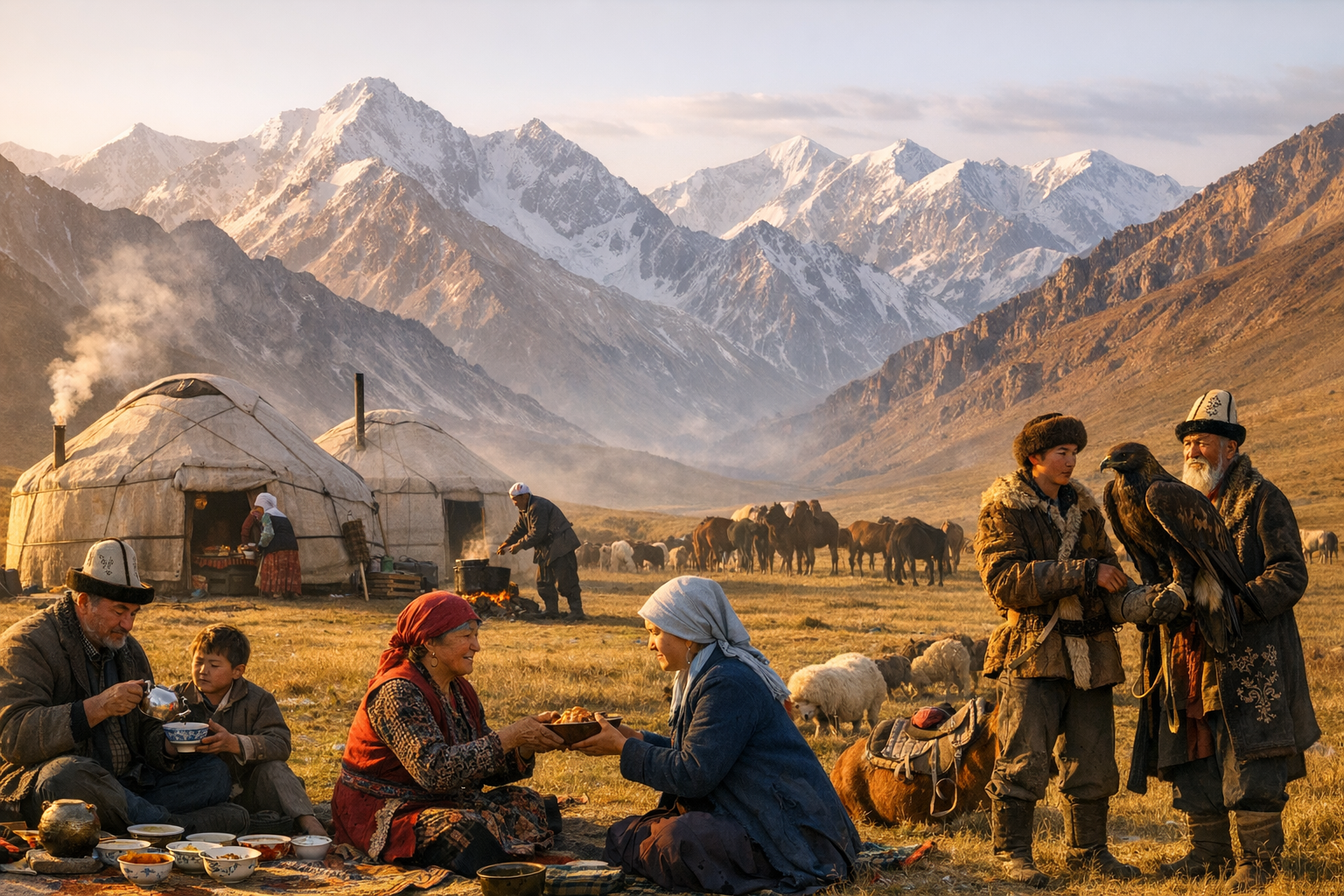 Discover Nomadic Hospitality Traditions Across Central Asia