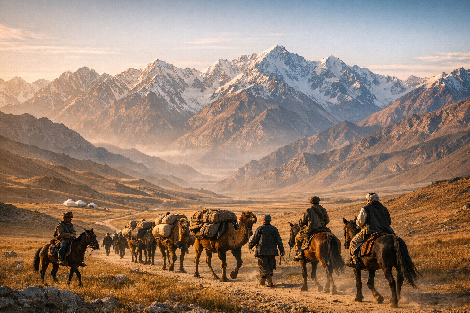 Exploring Ancient Silk Road Routes Through Central Asia