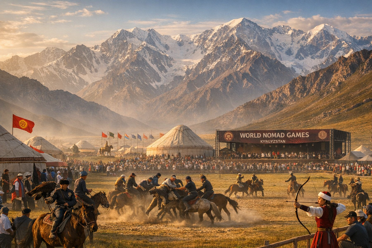 The Thrilling History of the World Nomad Games in Kyrgyzstan