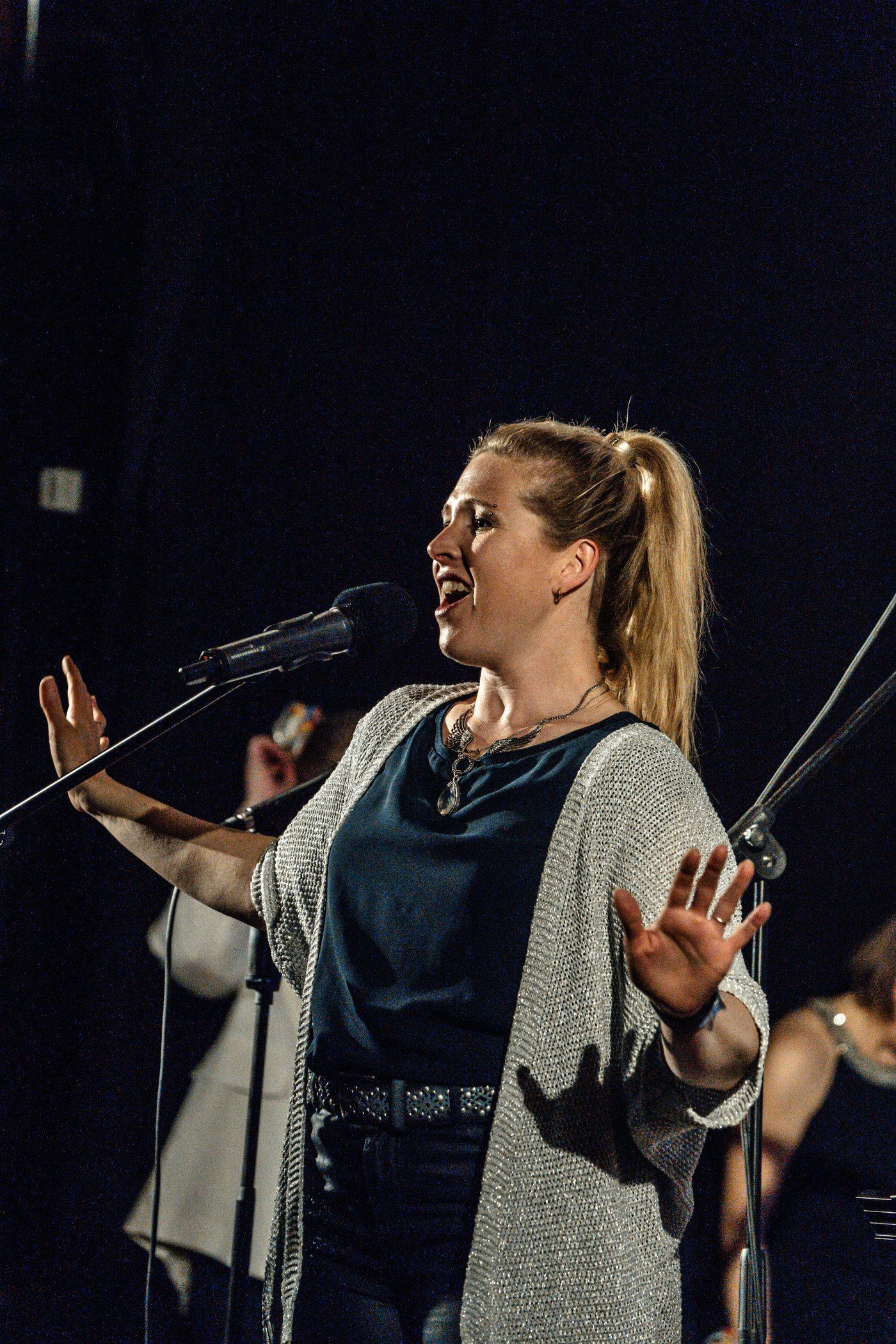 Nina Schromm auf Bühne