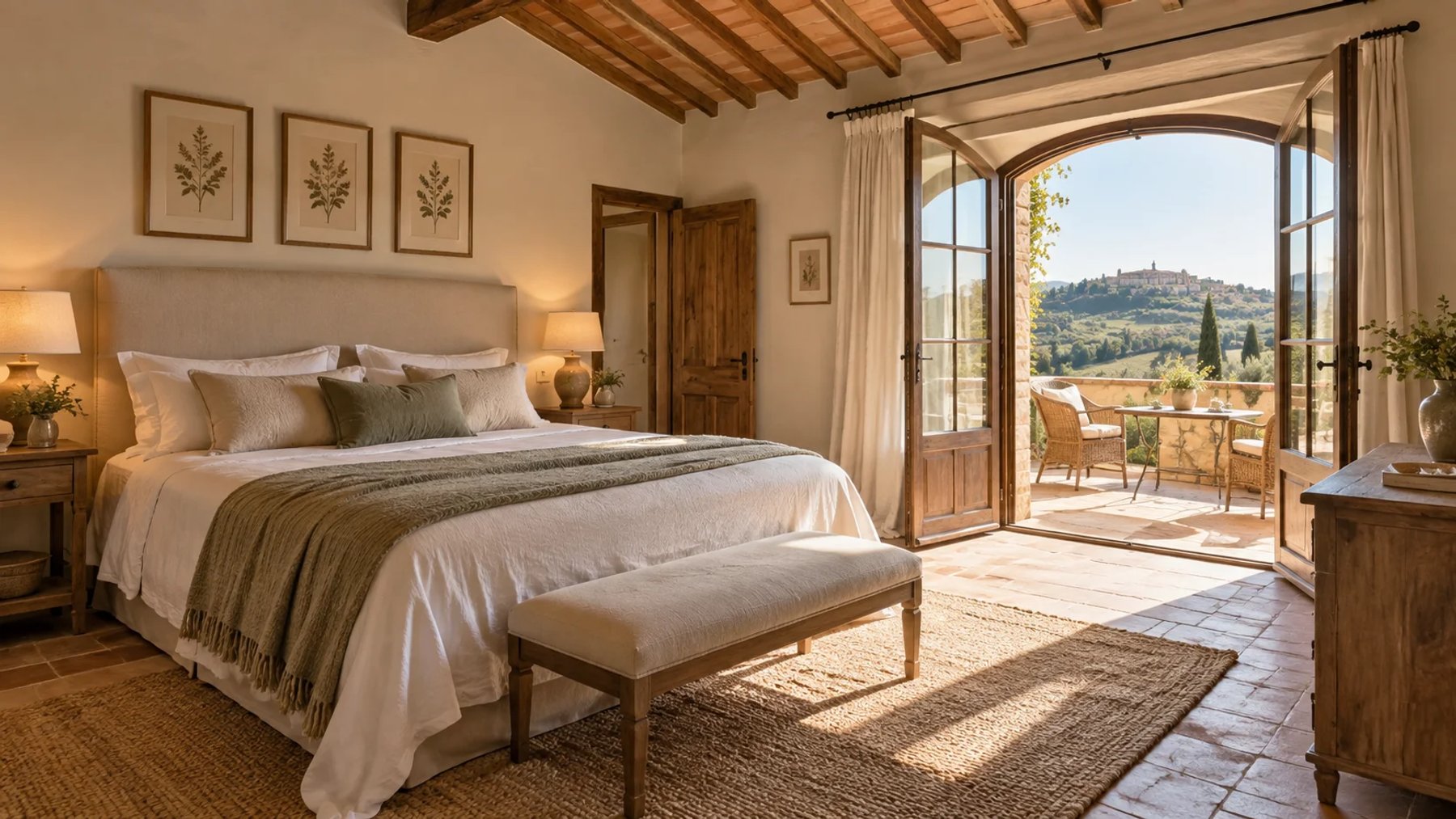 Second bedroom at Villa Residence