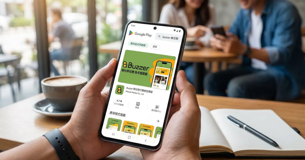 Buzzer 蜂任務 App 正式登陸 Android 平台!任務型社群互動體驗全面升級