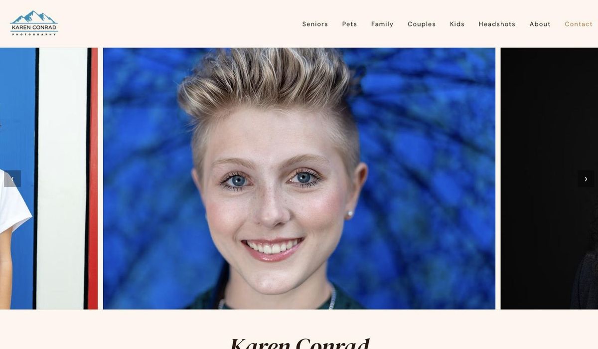 Karen Conrad Photography homepage