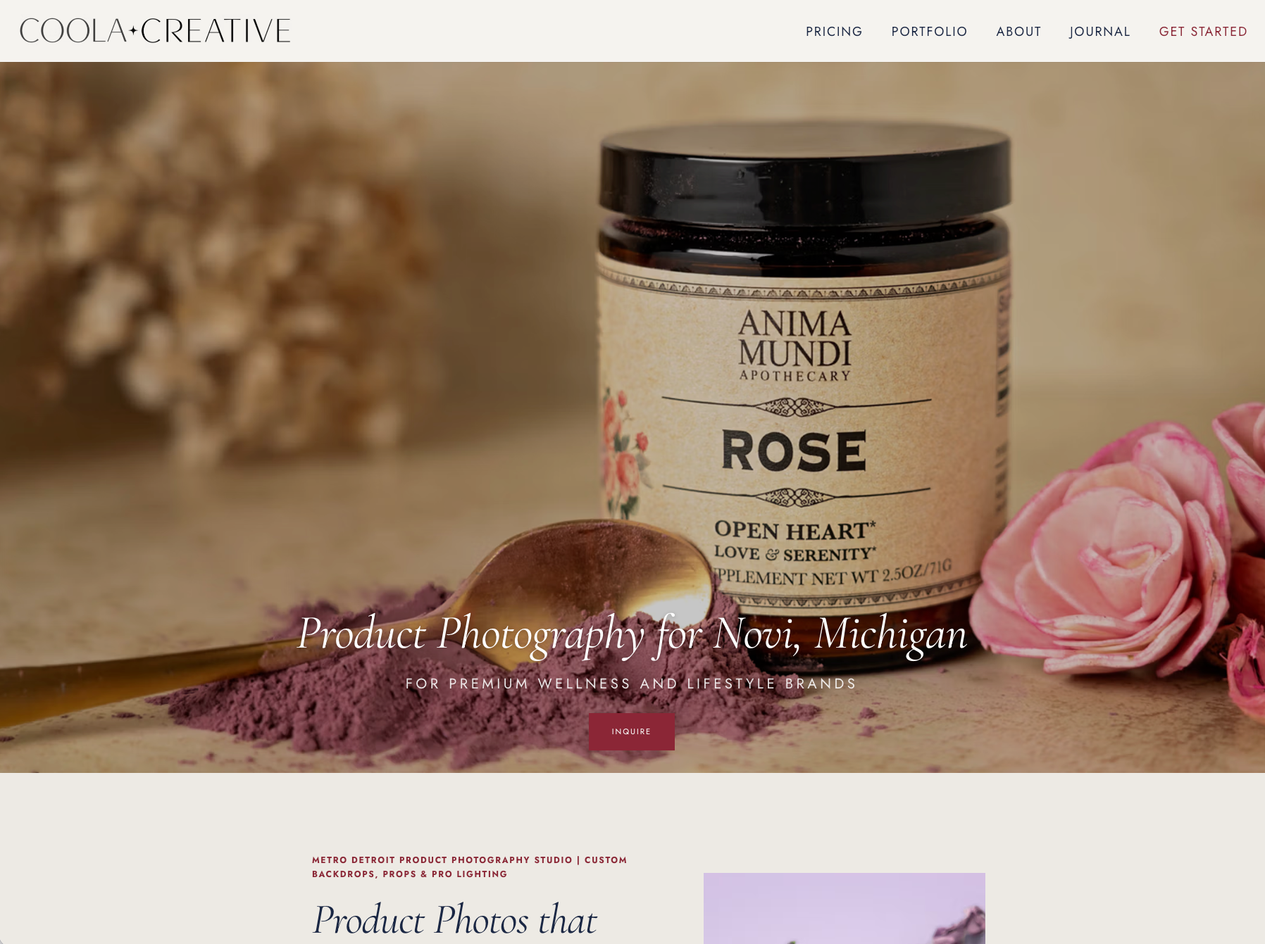 Coola Collective Screenshot for Carla Jacobson