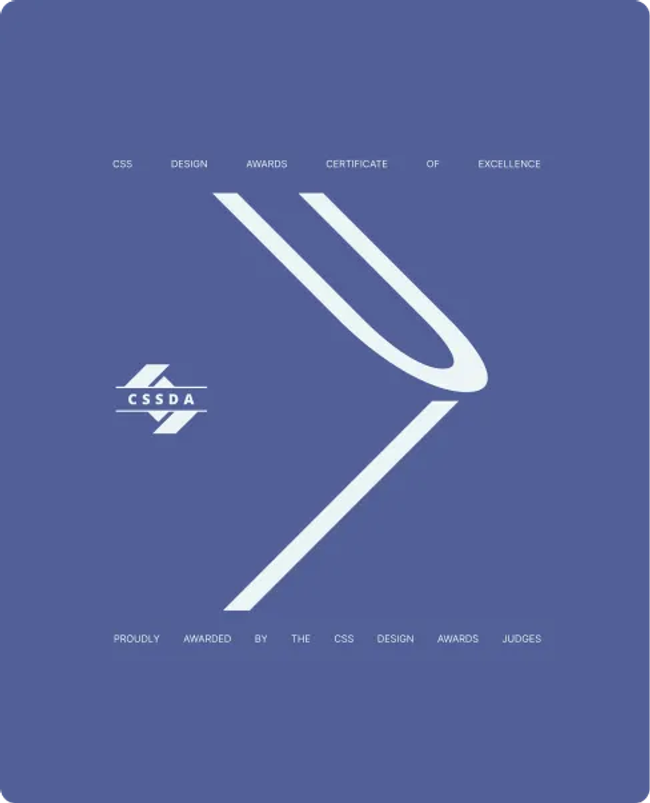 Best UI Design — CSS Design Awards