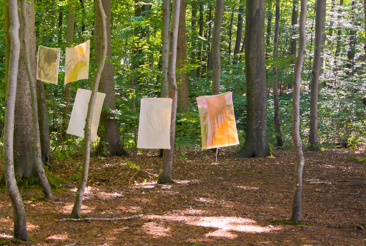 Gabriela Lima da Cunha, Serie Eindrücke, 2022, Acryl auf Leinwand, 50 × 30cm (jeweils) Gabriela Lima da Cunha, Serie Eindrücke, 2022, Acryl auf Leinwand, 50 × 30cm (jeweils)