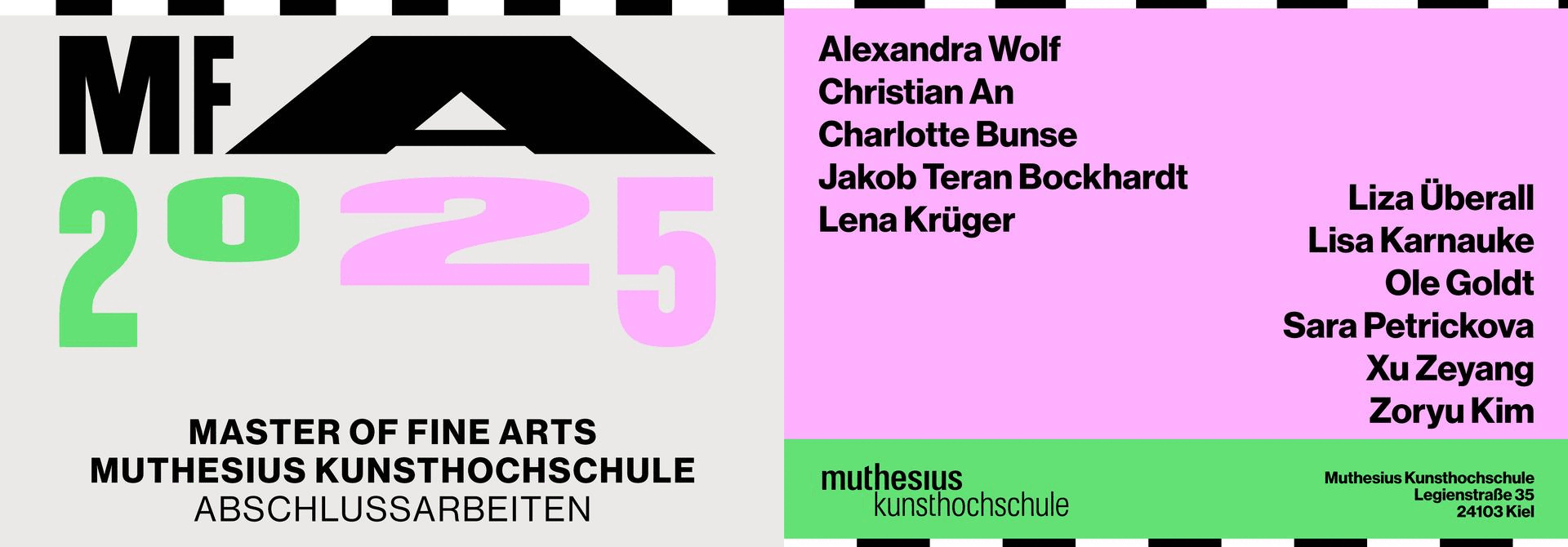 Exhibition Design, Flyer by White Title Studio