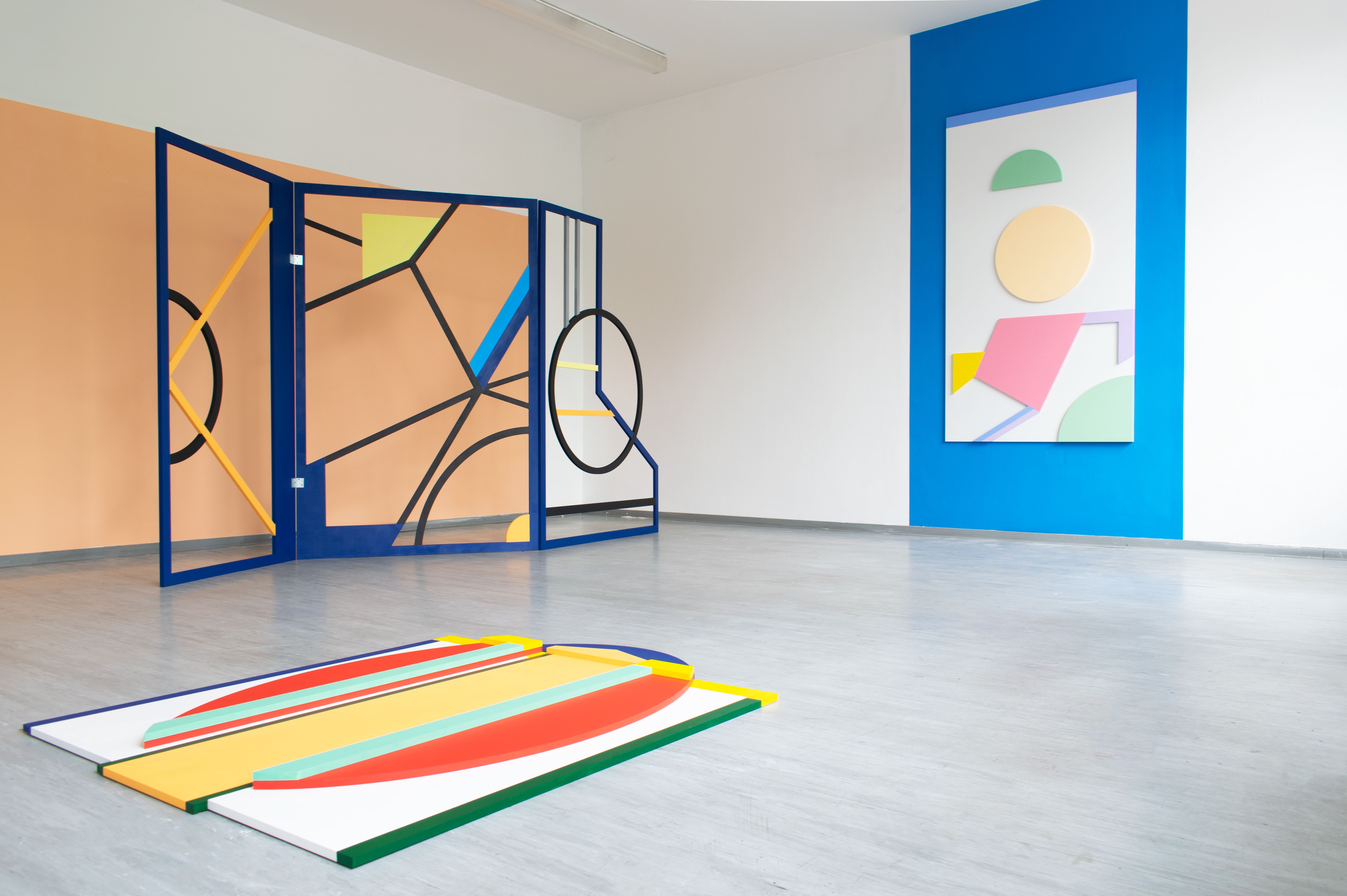 Ana Kostova, Ausstellungsansicht: Emblemata, 2023, Alte Mu