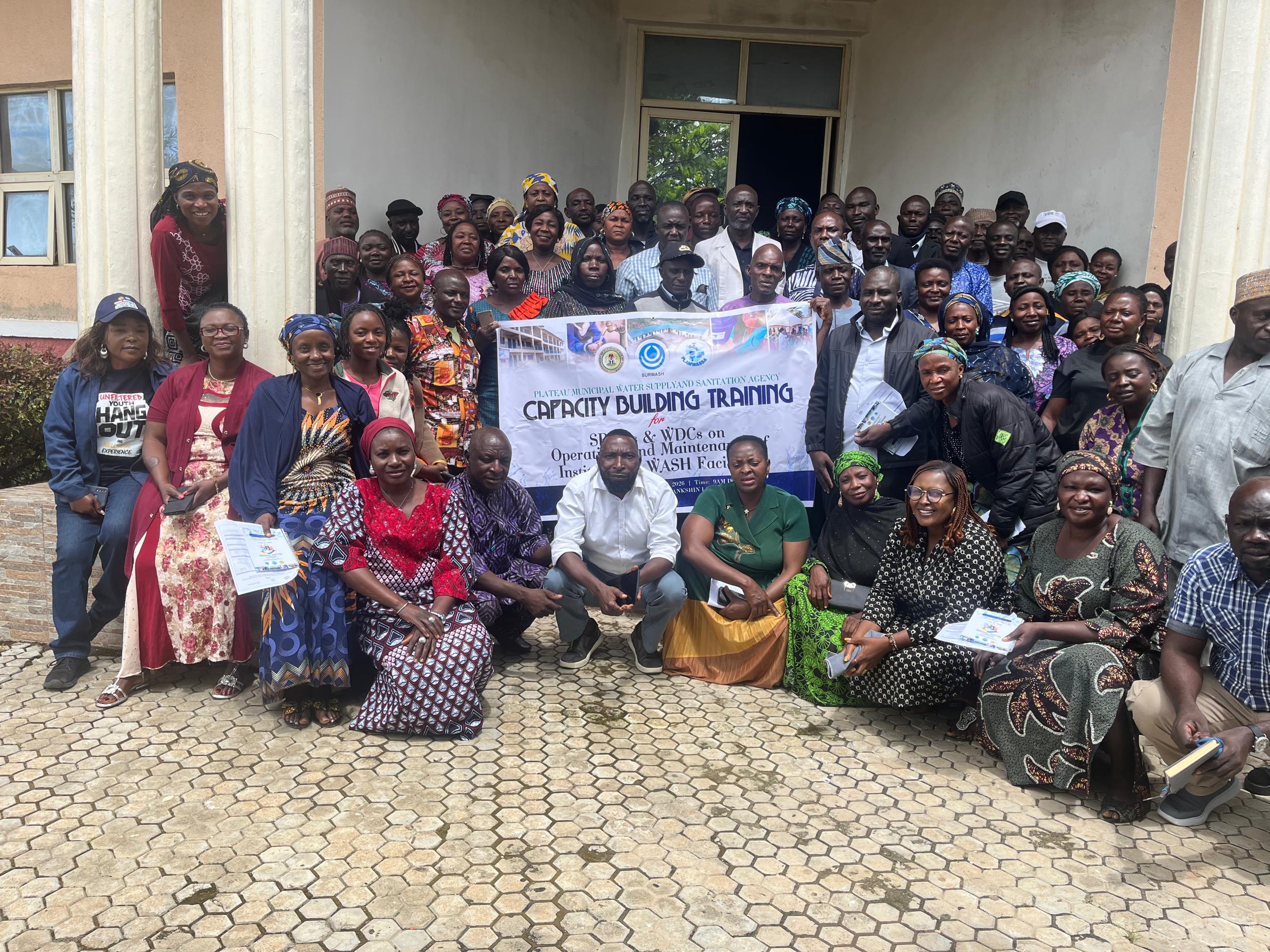PLAMWASSA TRAINS SBMC, WDC MEMBERS ON OPERATION AND MAINTENANCE OF WASH FACILITIES.