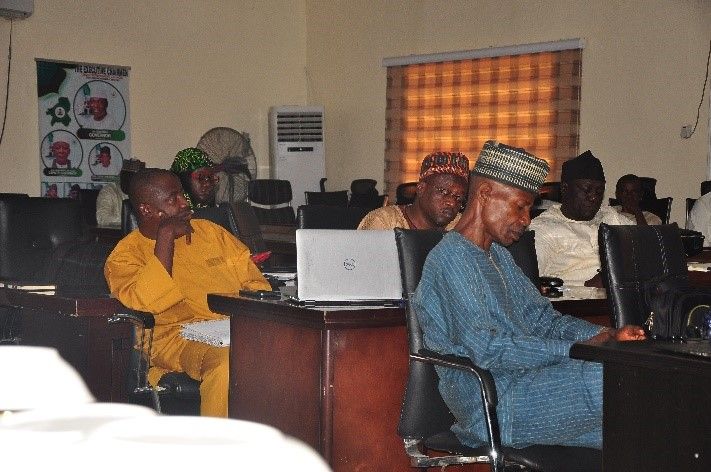 FPCU in a meeting with the Implementing Agencies