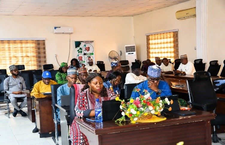 Cross-section of meeting with Line ministries
