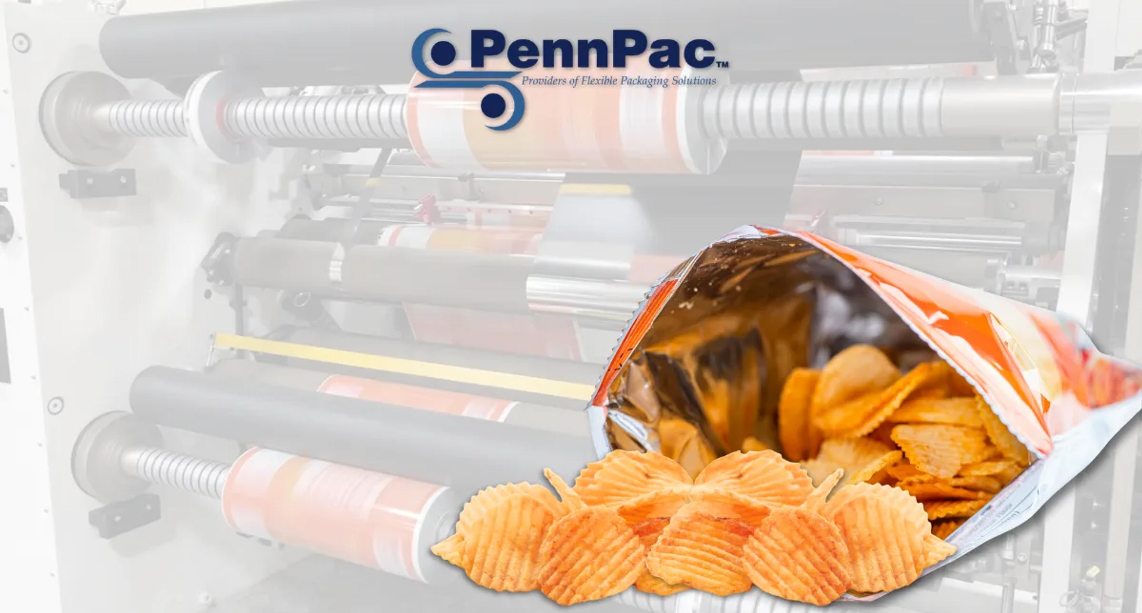 PennPac metallized film for chip bags