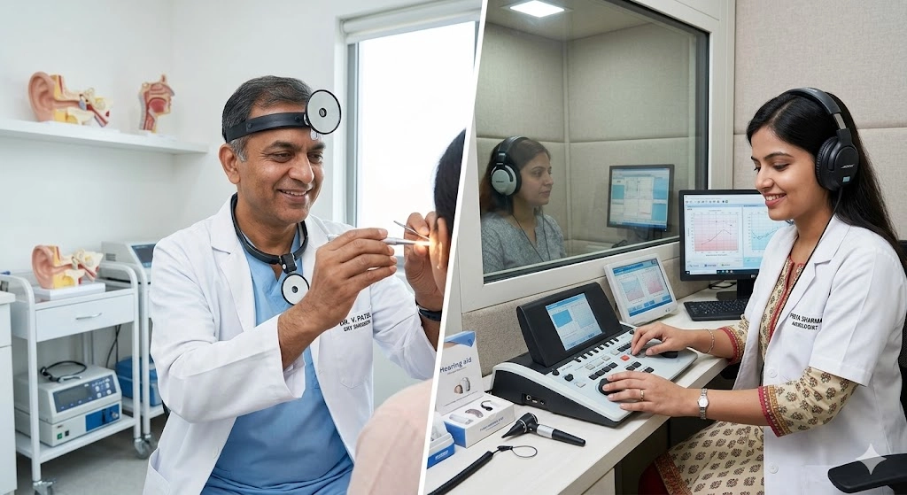 Audiologist vs. ENT: Making the Right Choice for Your Hearing Health