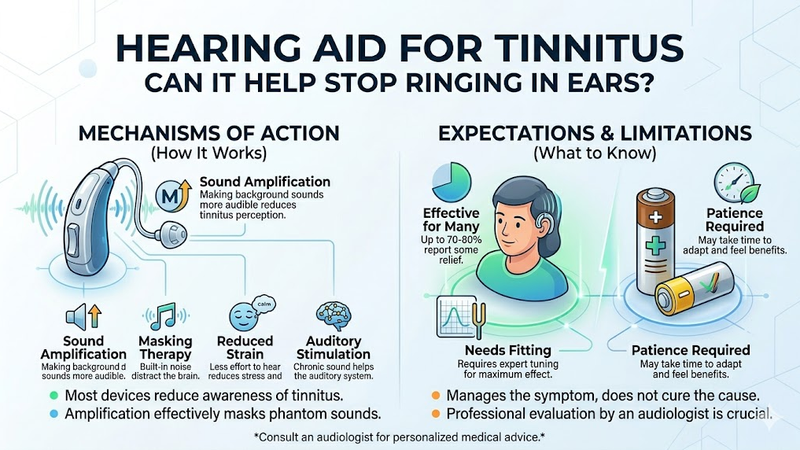 Hearing Aid for Tinnitus: Can It Help Stop Ringing in Ears?