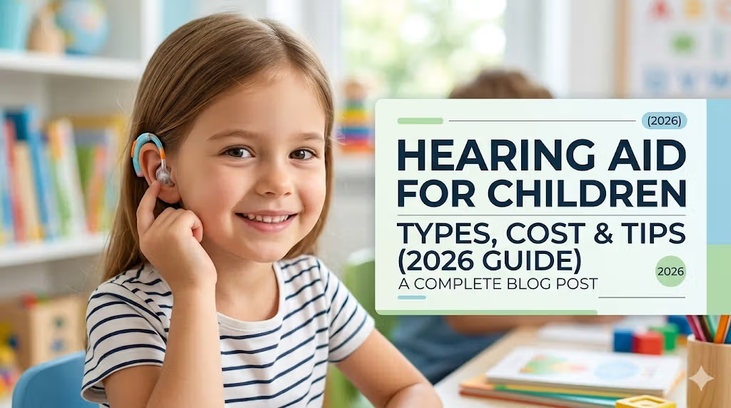 Hearing Aid for Children: Types, Cost & Tips (2026)