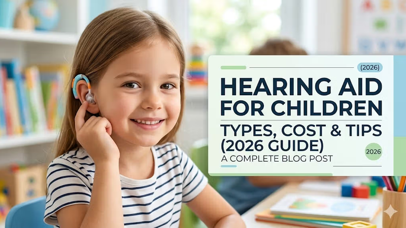 Hearing Aid for Children: Types, Cost & Tips (2026)