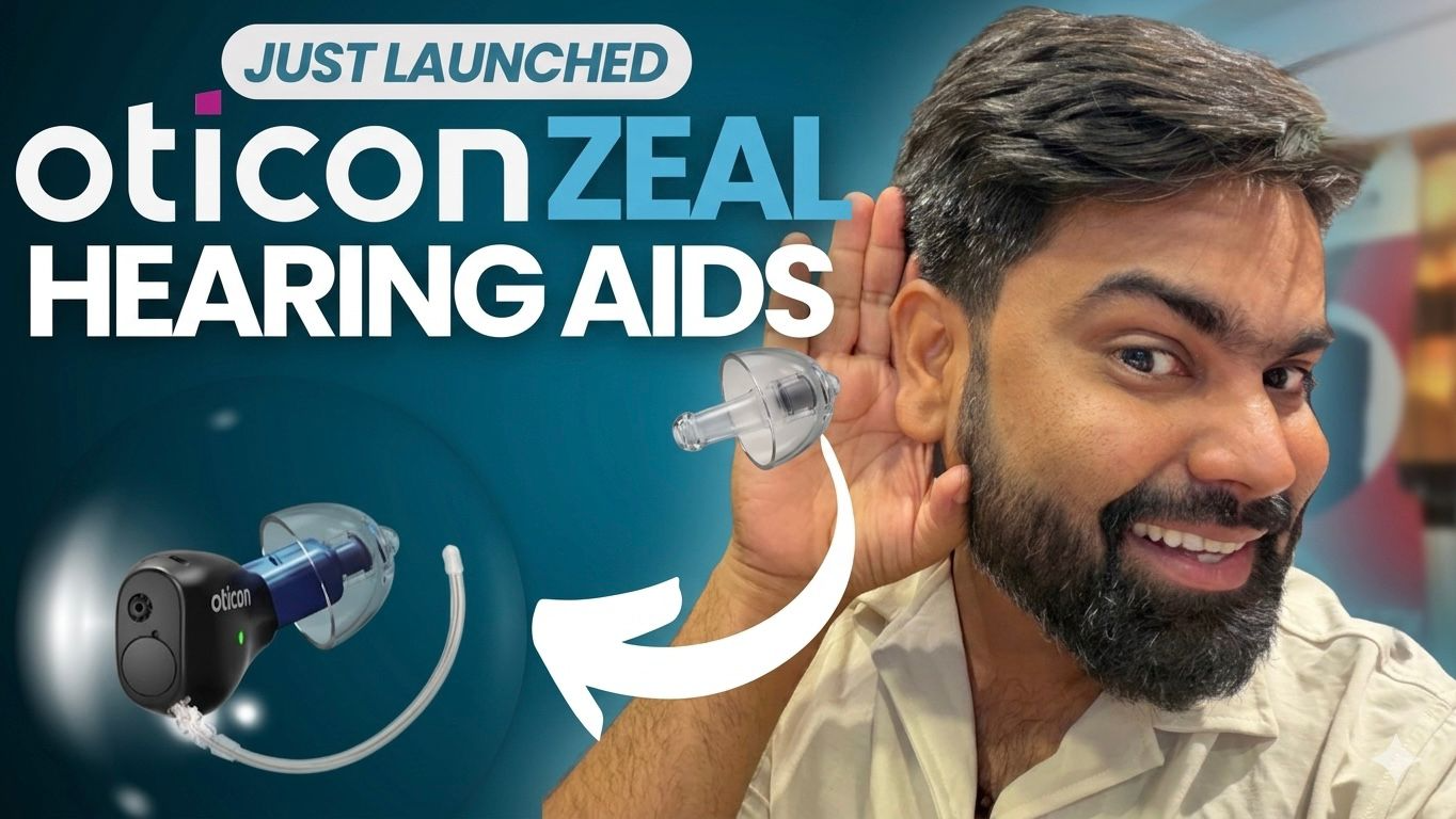 Top 5 Reasons to Choose Oticon Zeal Invisible Rechargeable Bluetooth Hearing Aid