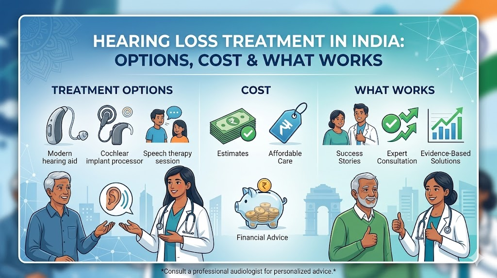 Hearing Loss Treatment in India: Options, Cost & What Works
