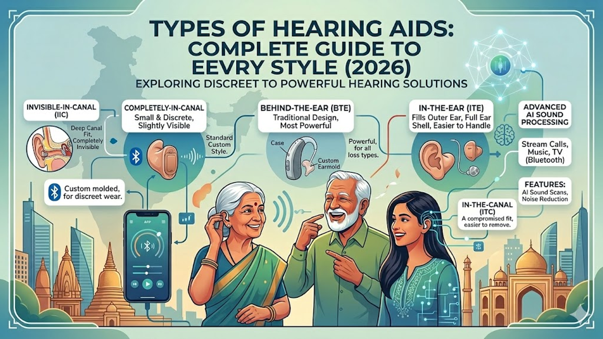 Types of Hearing Aids: Complete Guide to Every Style (2026)