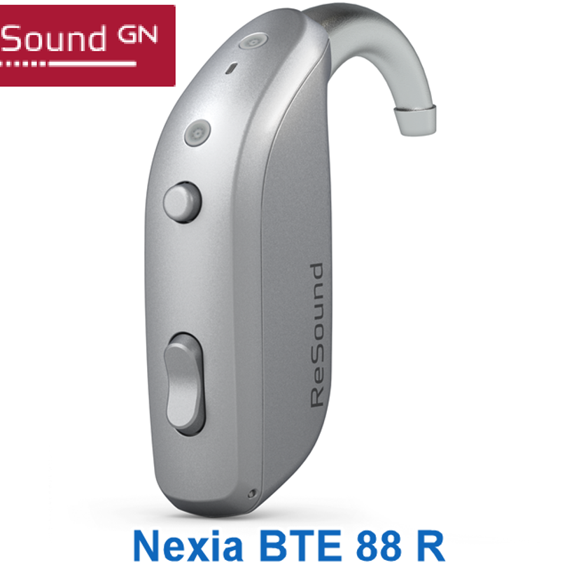 ReSound Nexia 4 HP BTE Rechargeable Kit (2 Hearing Aids + 1 Desktop Charger)