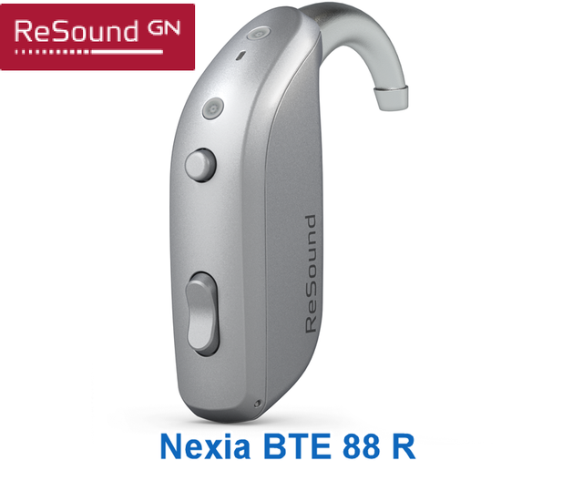 ReSound Nexia 9 HP BTE Rechargeable Kit (2 Hearing Aids + 1 Desktop Charger)