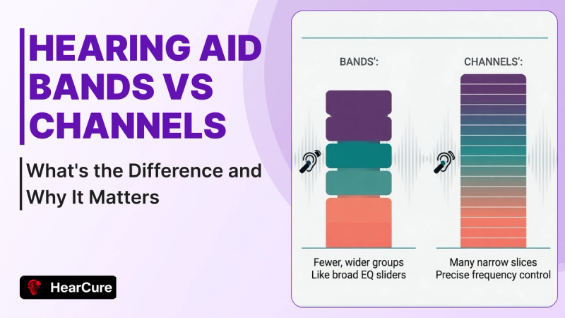 Hearing Aid Bands vs Channels: What's the Difference and Why It Matters