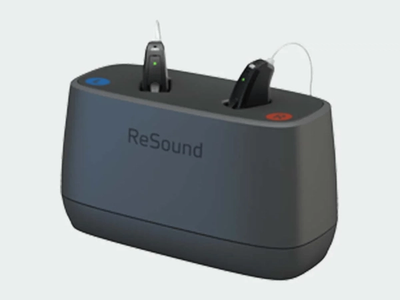 ReSound OMNIA 4 NP BTE Rechargeable Kit (1 Hearing Aid + 1 Desktop Charger)