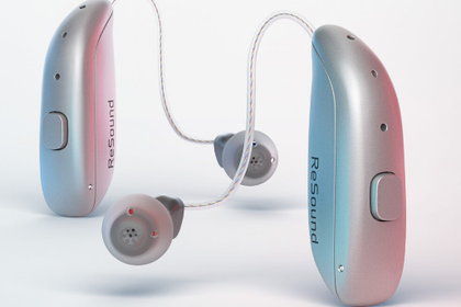 ReSound OMNIA 4 HP BTE Rechargeable Kit (1 Hearing Aid + 1 Desktop Charger)