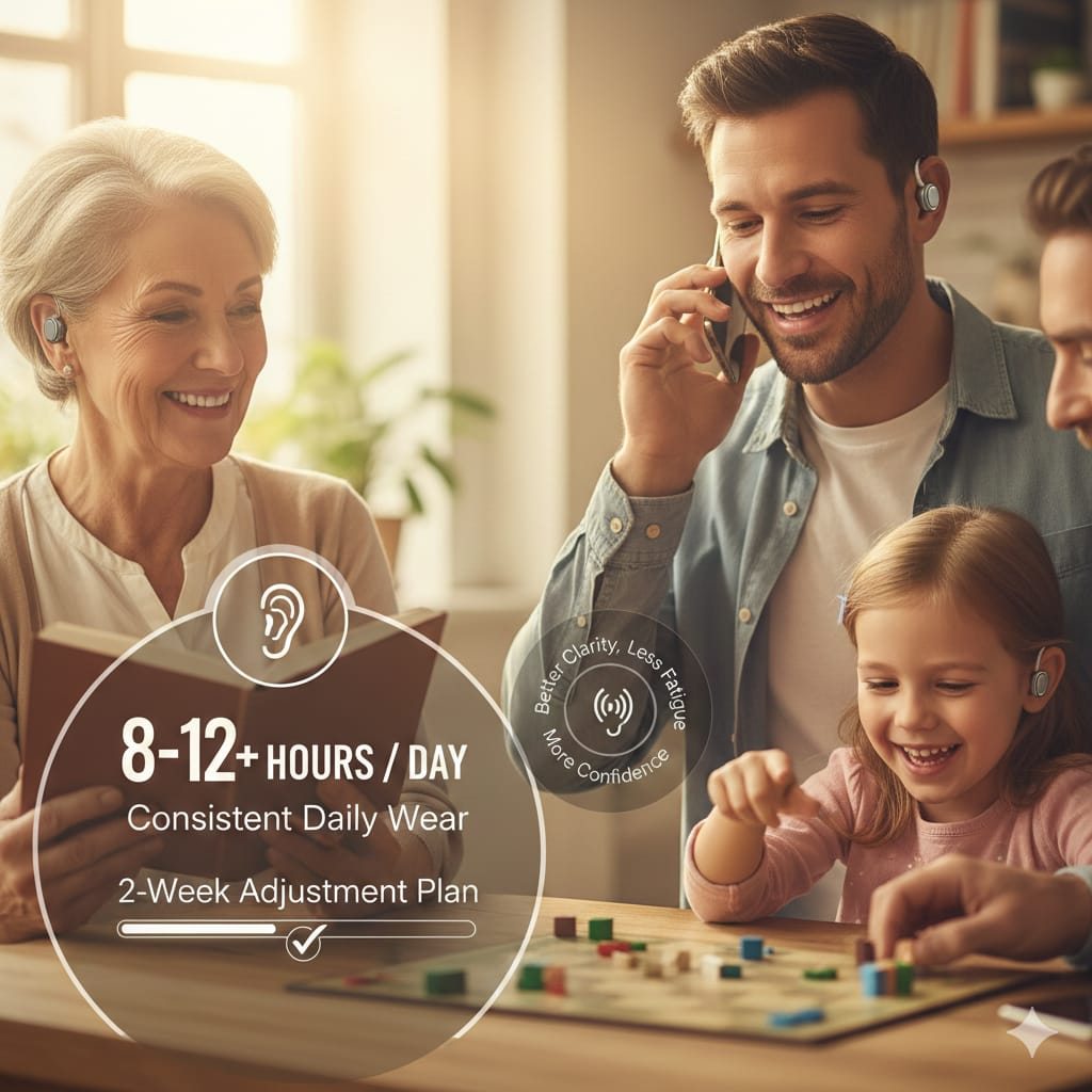 How Many Hours a Day Should You Wear a Hearing Aid?