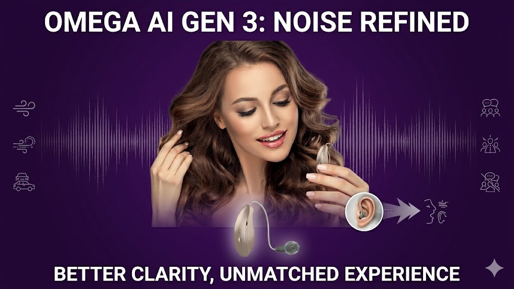 Starkey Omega AI Gen 3 : Changing the Hearing Experience in Noisy Environments