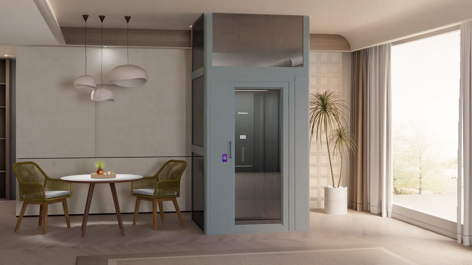3 Person House Elevators