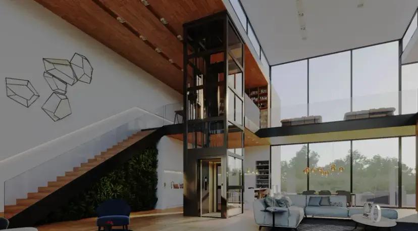 E300- CogBelt Home Elevators