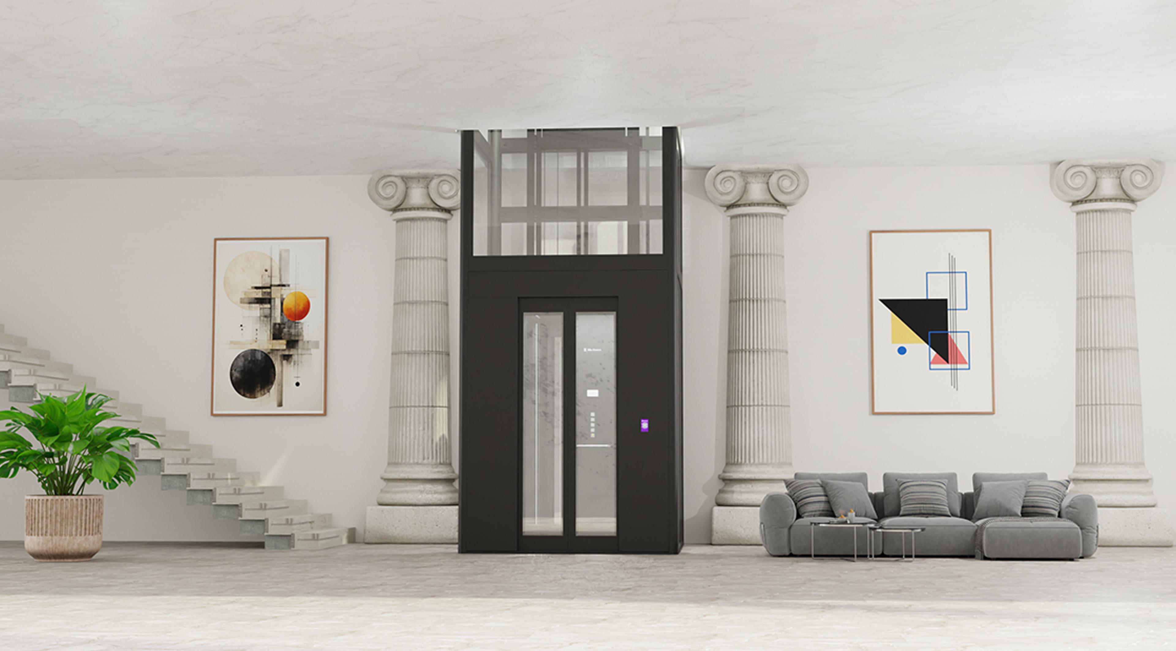 E300 – Gearless Cogbelt Home Lift