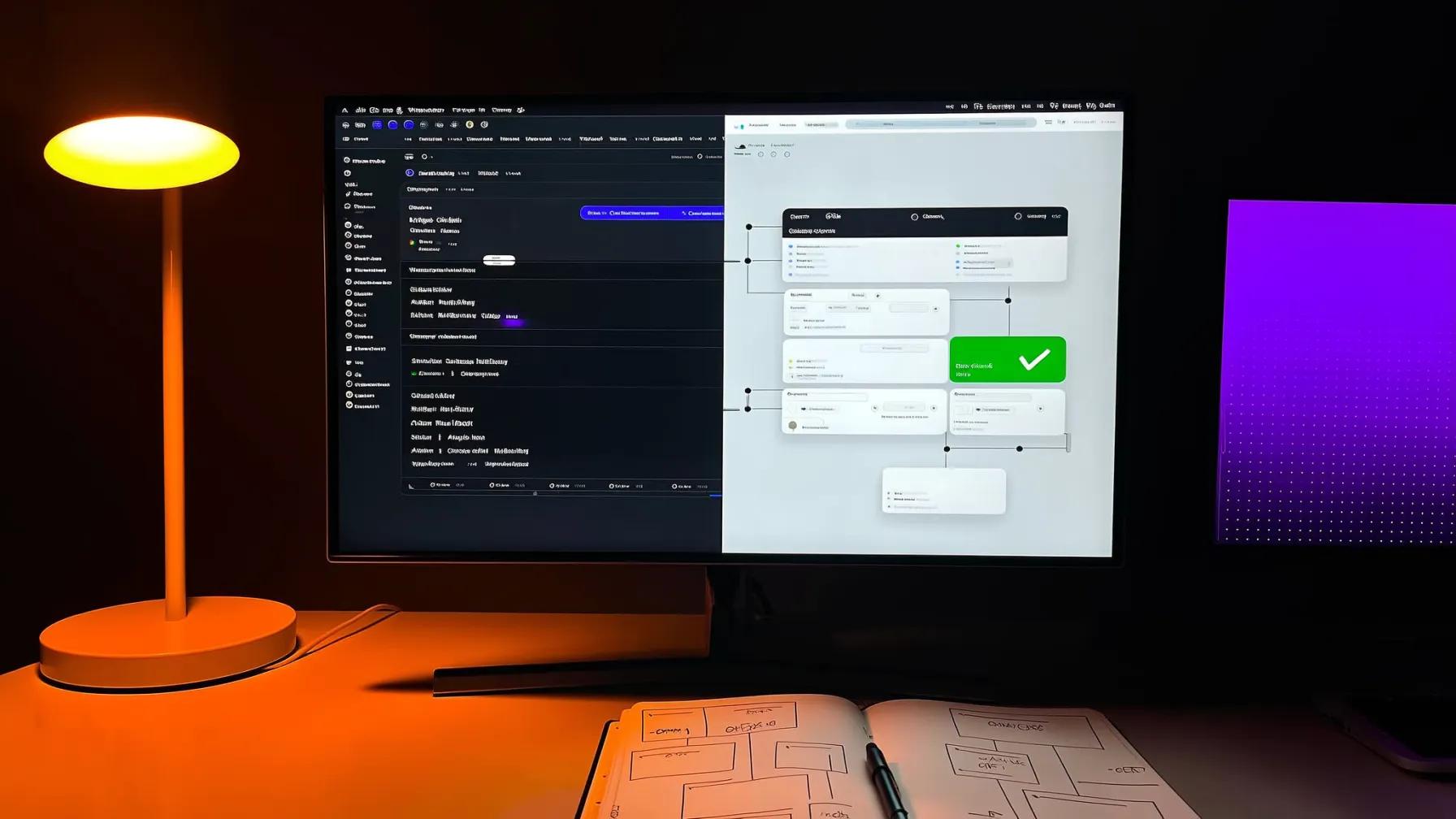 E-commerce site migration diagram moving from monolithic CMS to headless architecture