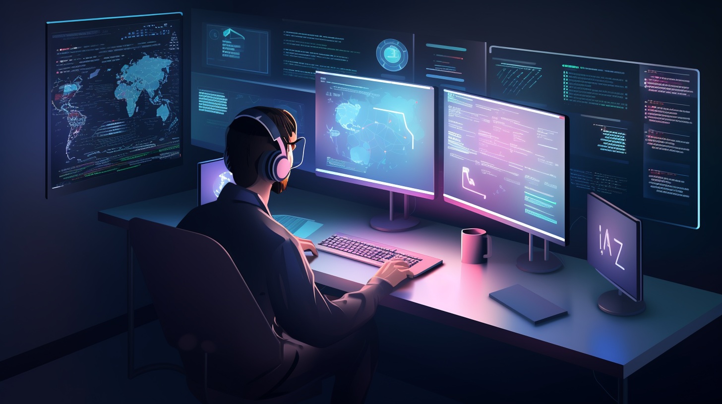 Git branch workflow diagram connecting to Netlify deployment pipeline with build status indicators