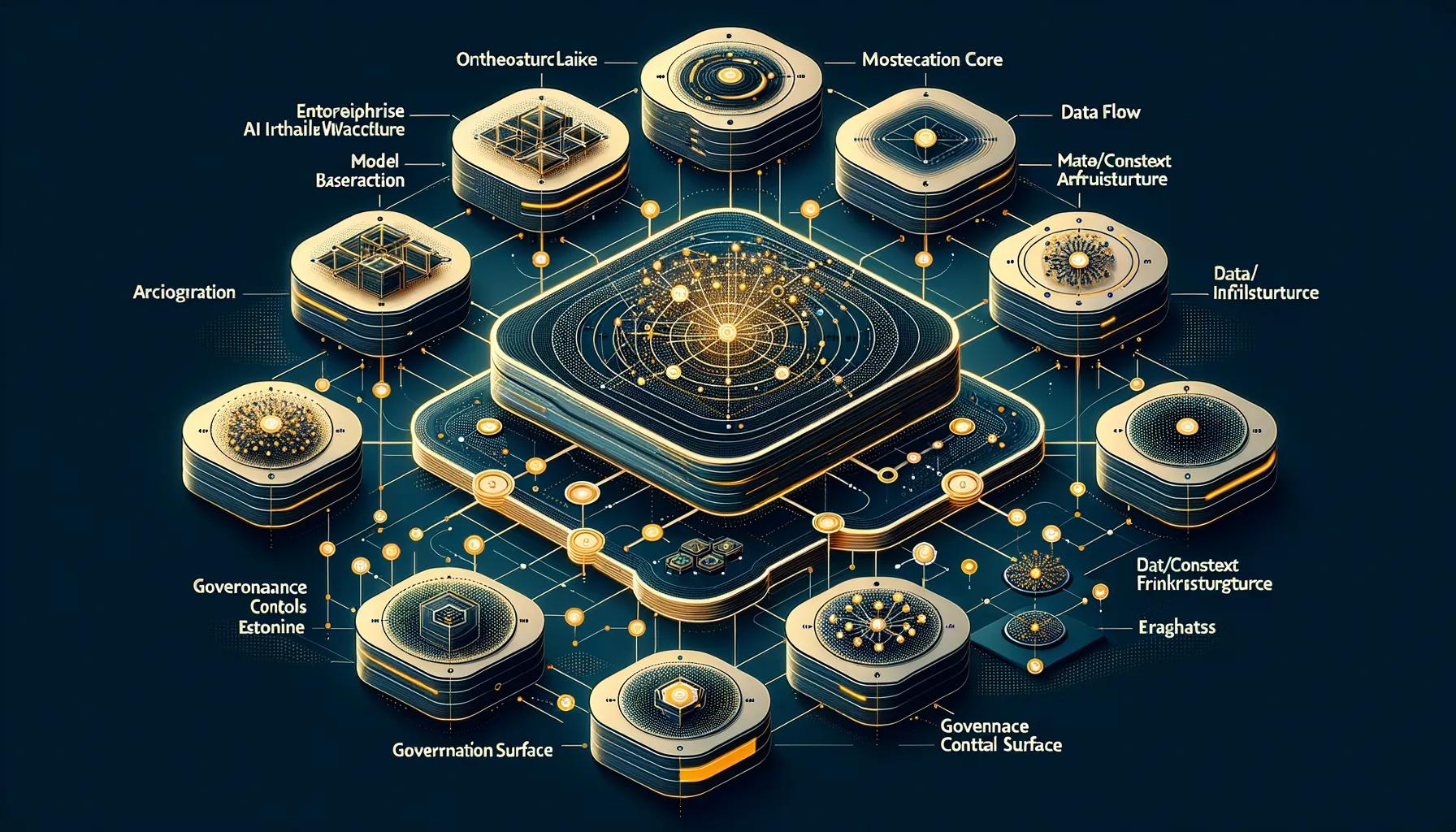 Scalable AI workflow architecture diagram evolving from simple automation to multi-agent orchestration