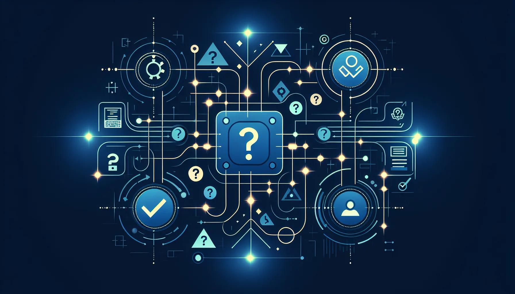 AI help center architecture with layered intent recognition routing tickets to resolution paths