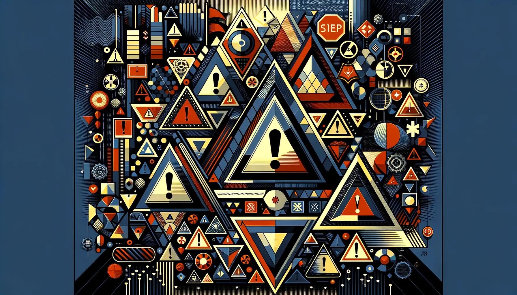 Warning checklist highlighting red flags in AI agency proposals and sales presentations