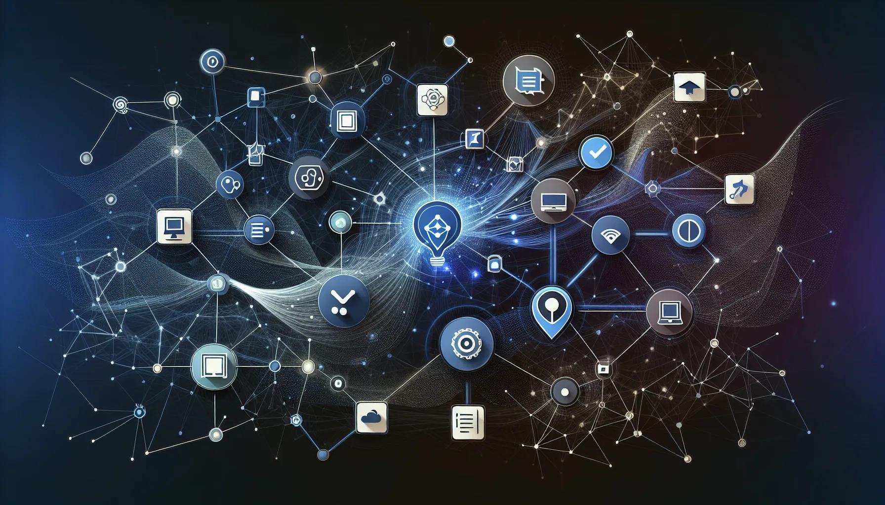 Phased rollout timeline showing progressive AI feature deployment from alpha to full release