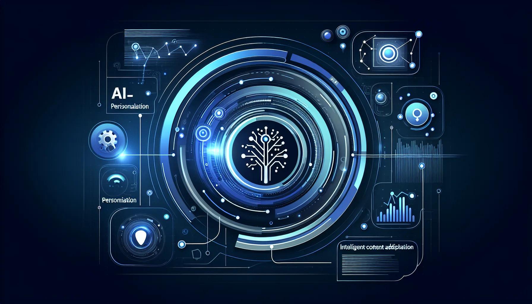 Marketing website with dynamic personalization layers adapting content to visitor behavior