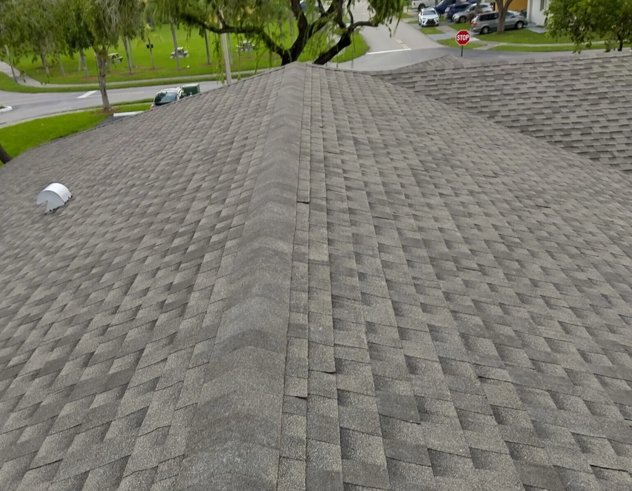 Completed roofing replacement project in Miami, FL, featuring sustainable materials and expert craftsmanship to restore protection and value across multifamily buildings.