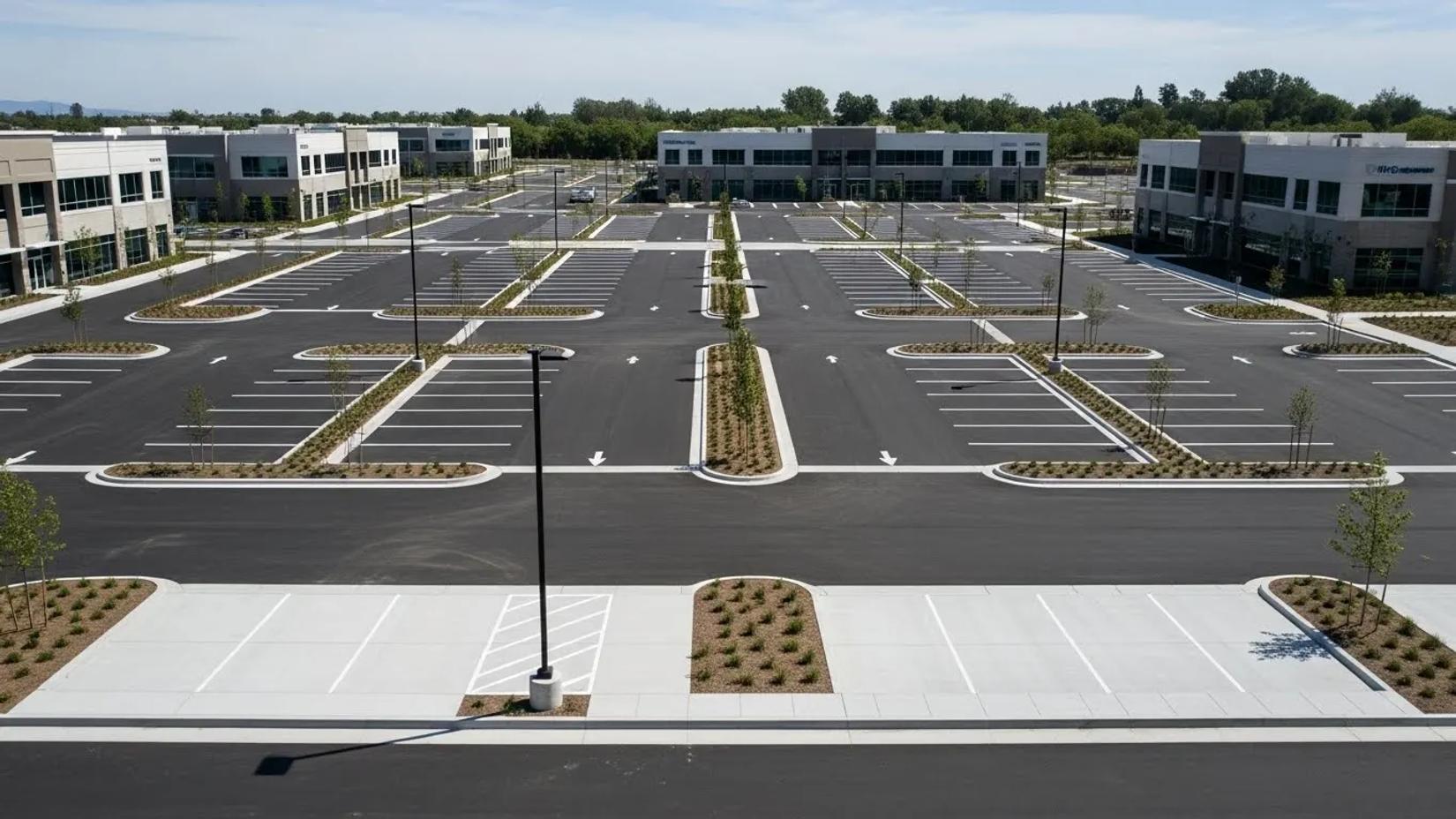 Exterior Civil (Concrete / Asphalt / Striping)