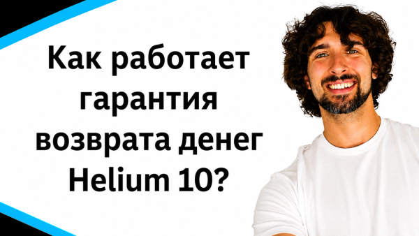 Как работает гарантия возврата денег Helium 10 (объяснение политики возврата)