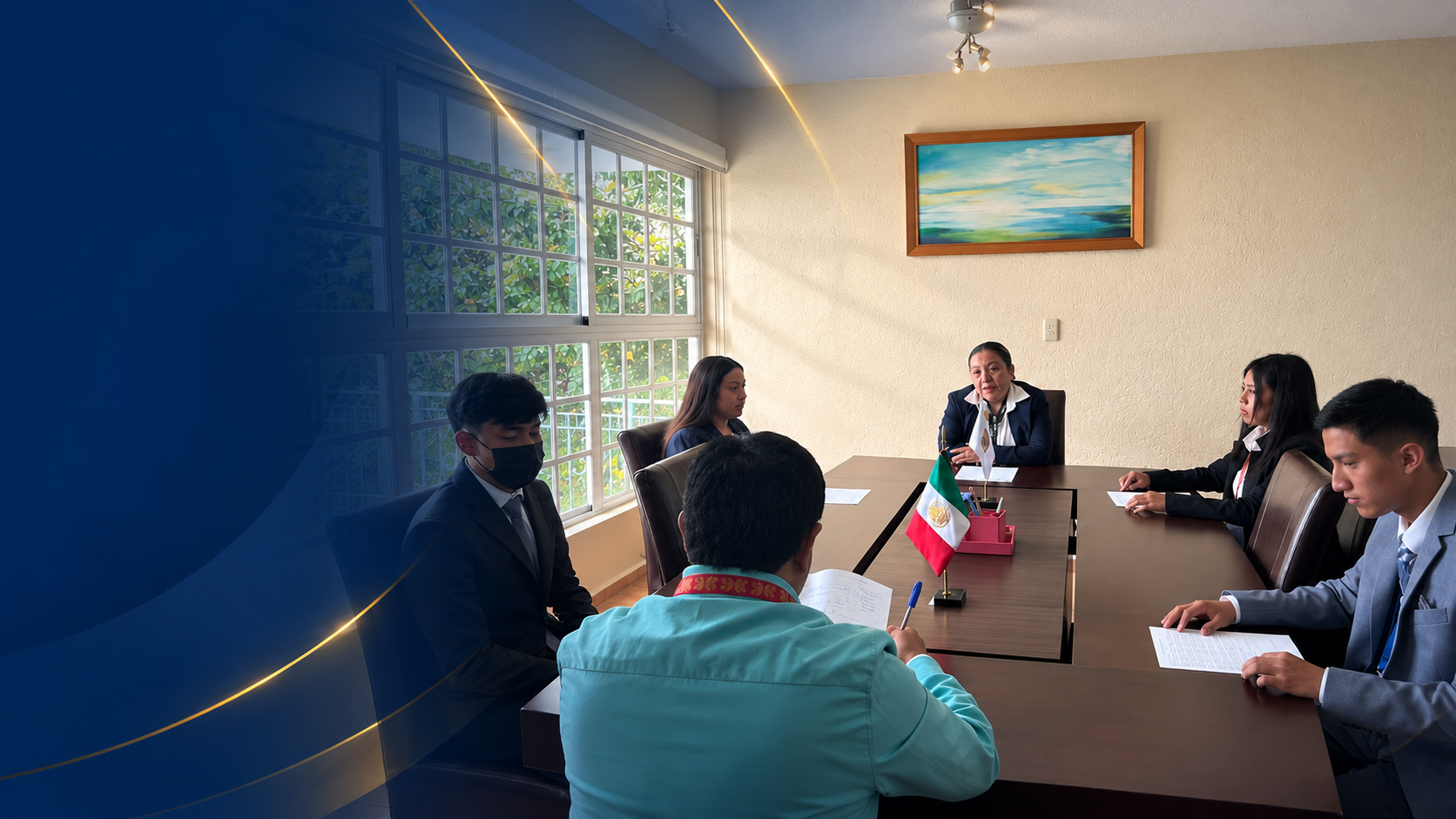 Estudiantes del Centro de Profesionalización y Educación Integral del Estado de México durante una actividad académica.