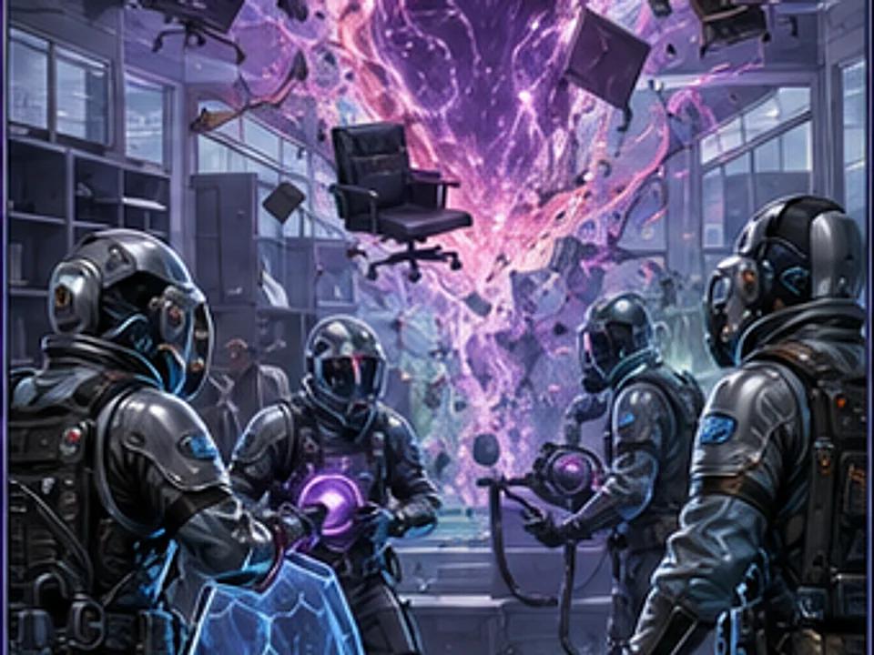 Enterprise AI Damage Control field illustration