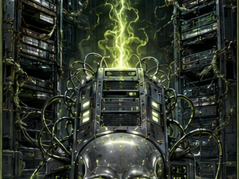 AI Infrastructure Necromancy field illustration