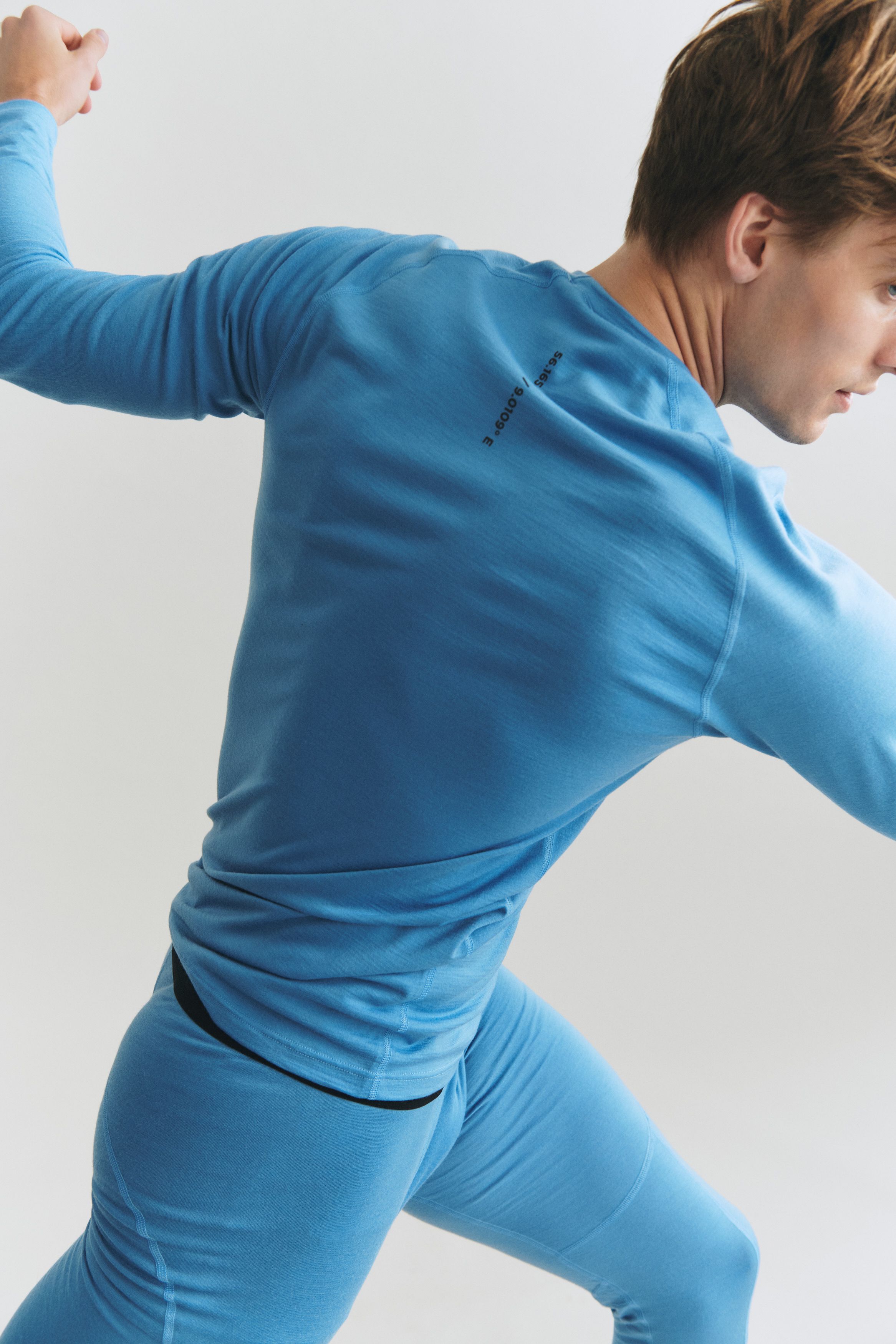 Man standing in DILLING activewear