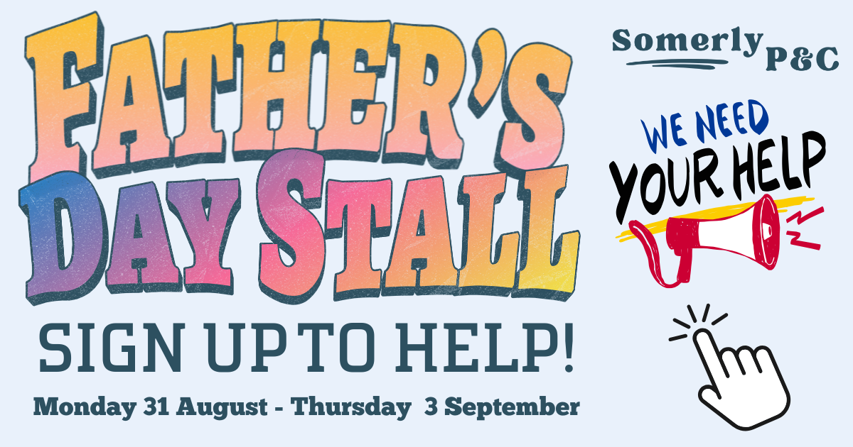 Father's Day Stall - Sign Up To Help! We need your help